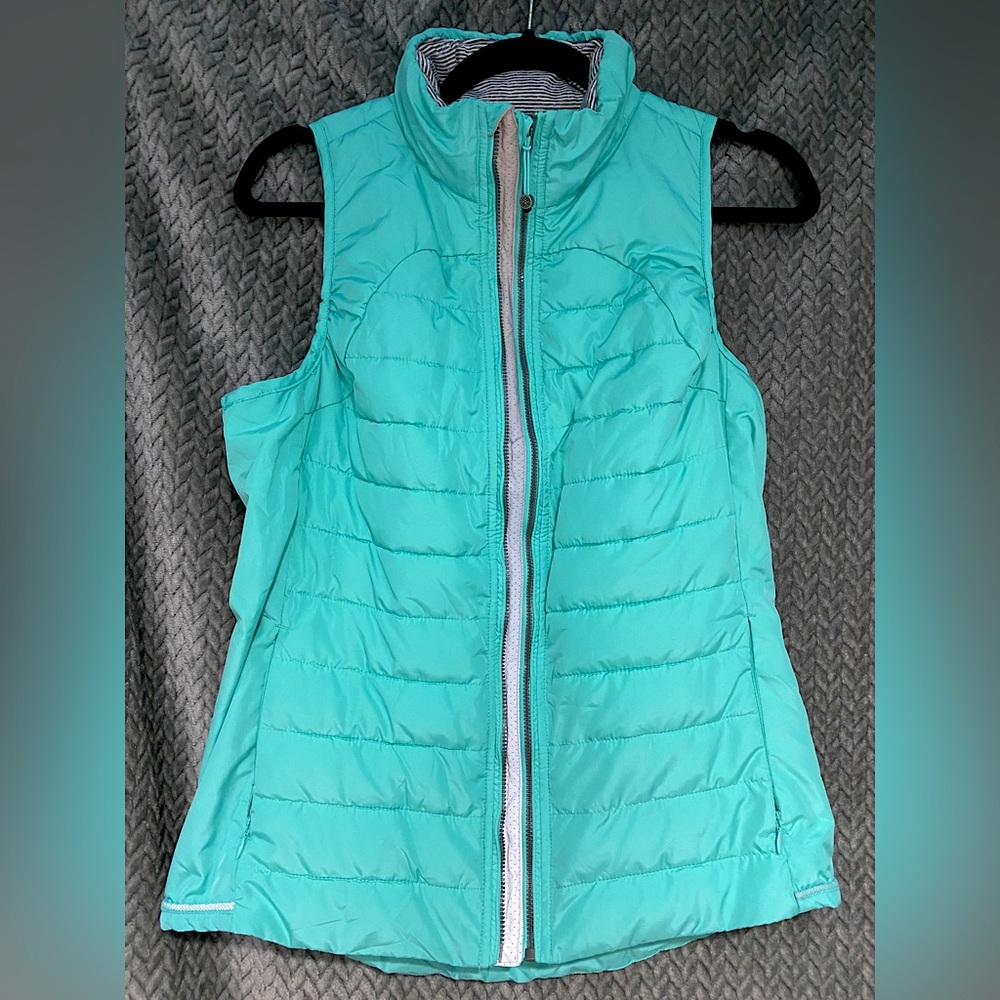 Tangerine - Teal/Light Blue Vest - Medium